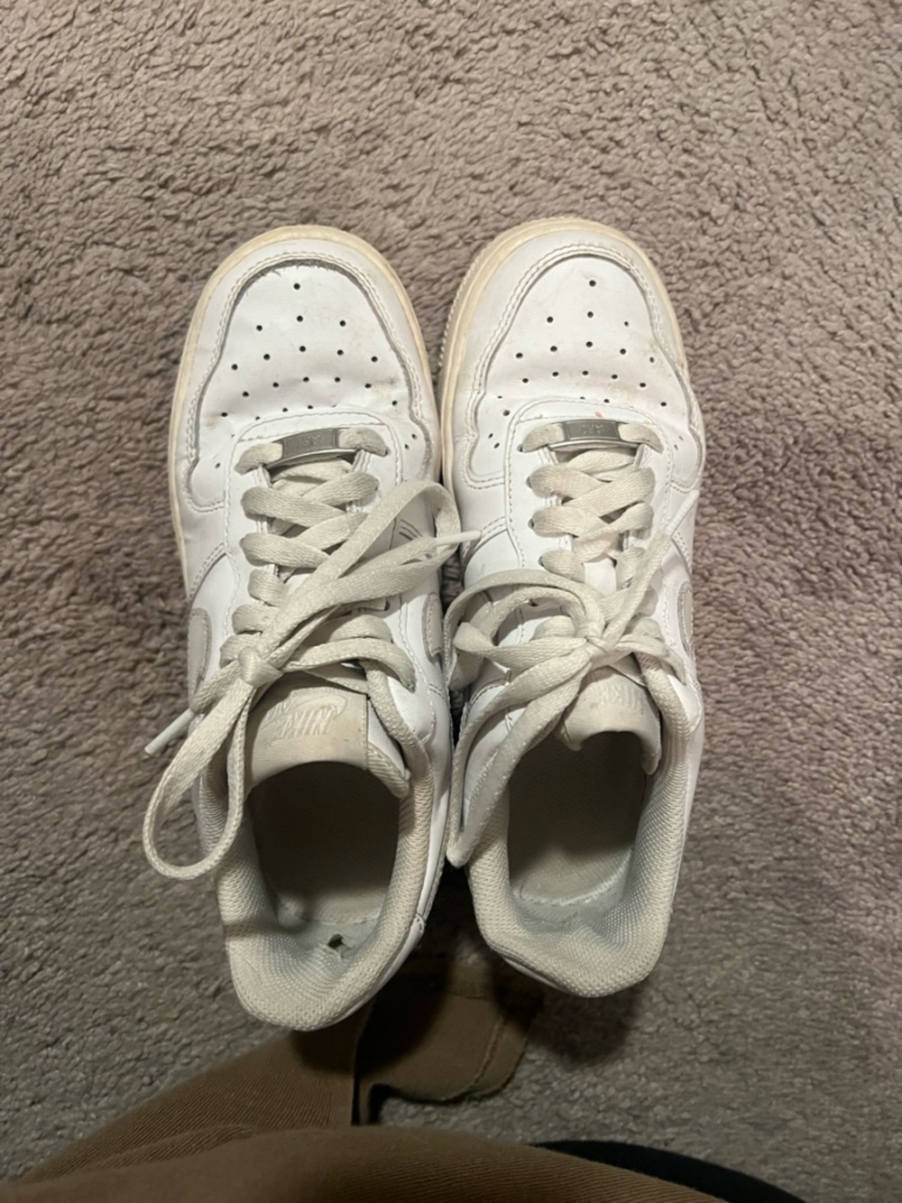 Nike White Classic High-Top Sneakers